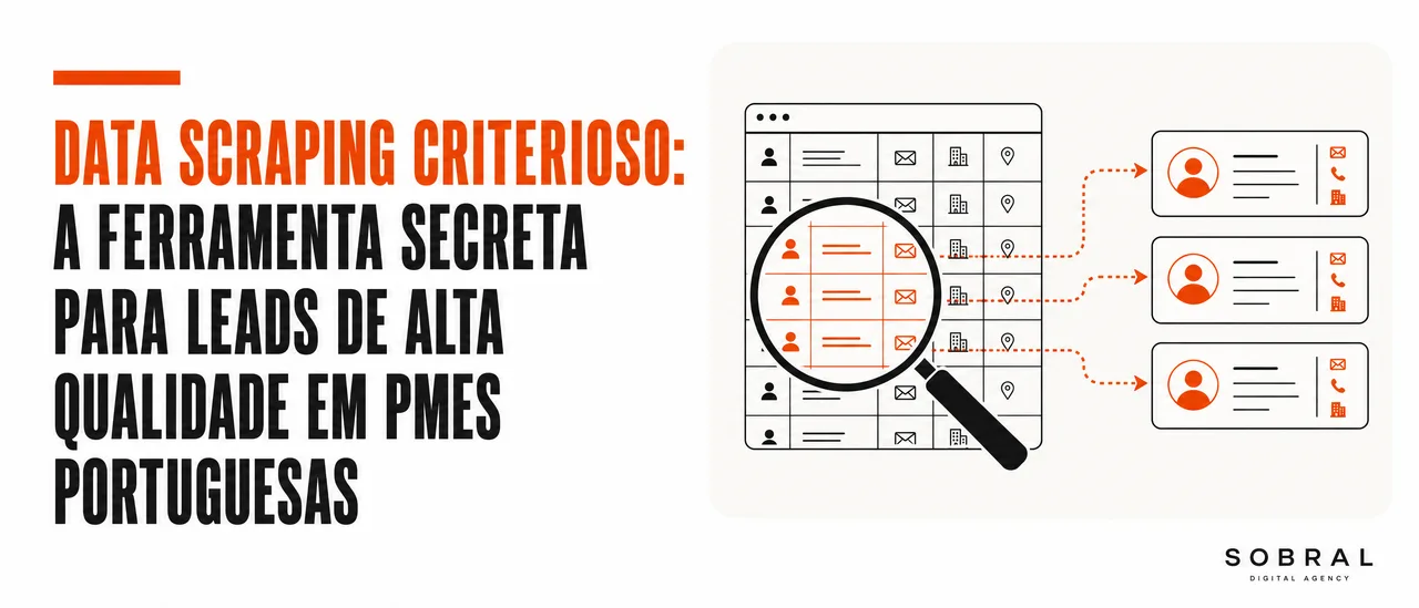 Data Scraping Criterioso: A Ferramenta Secreta Para Leads de Alta Qualidade em PMEs Portuguesas