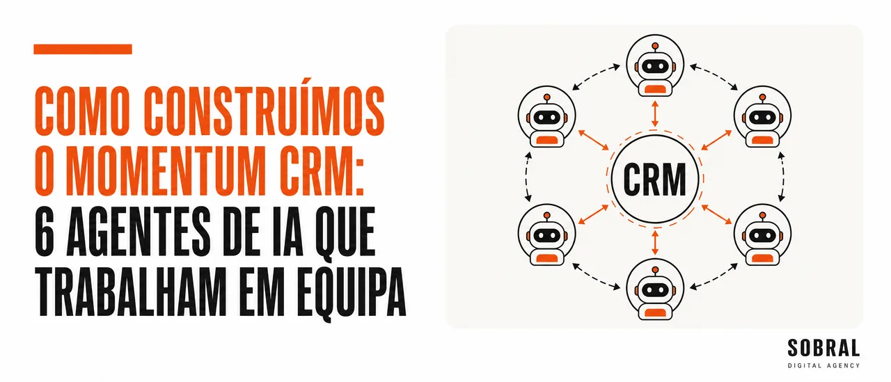 Como Construímos o Momentum CRM: 6 Agentes de IA que Trabalham em Equipa