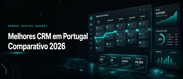 Os 10 Melhores CRM para Empresas em Portugal em 2026 (Comparativo Completo)