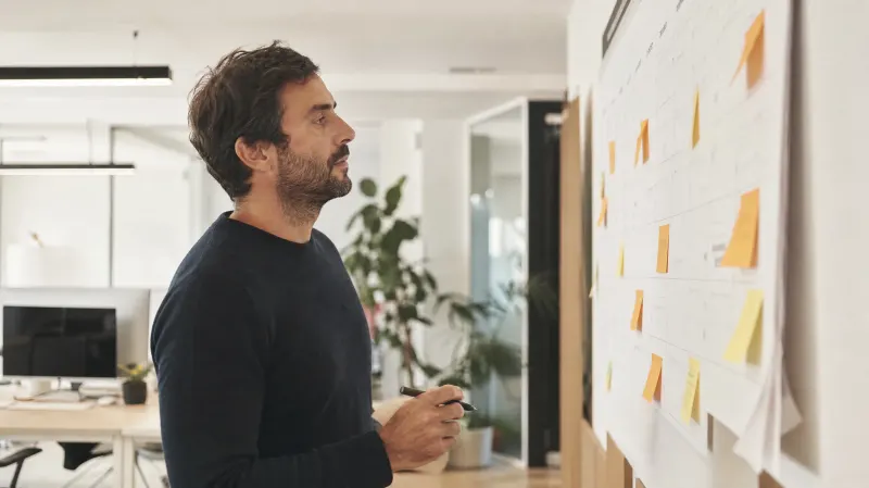 Planeamento com o calendário à vista